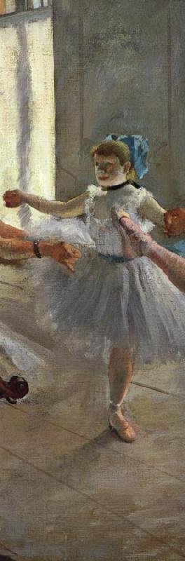 Edgar Degas Details of The Rehearsal oil painting picture